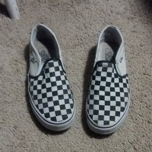 Checkerd Vans🔥